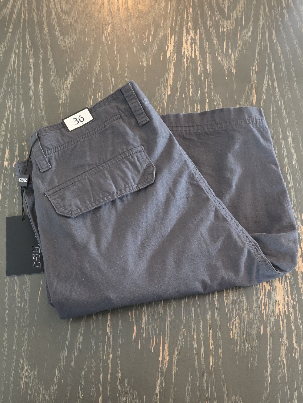 CSG Gray Cargo Shorts